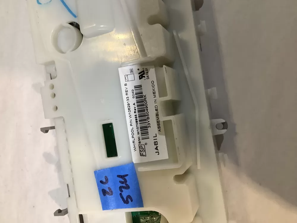 Whirlpool W10804118 W10756241 Dishwasher Control Board AZ232240 | ZC524