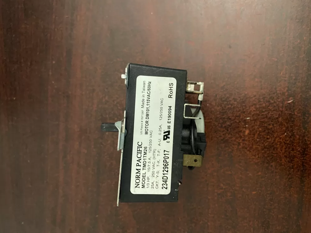 Kenmore  General Electric WE4M521 WE04X22654 PS11721520 234D1296P017 Dryer Timer