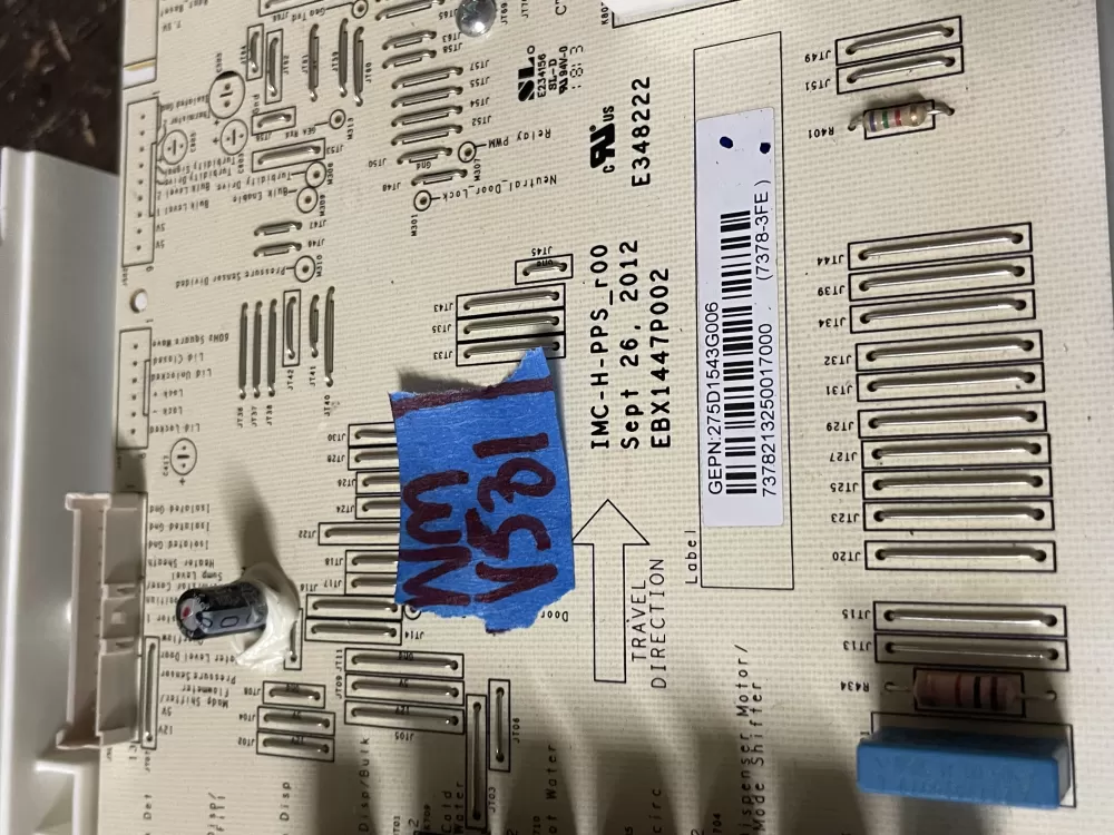 GE 275D1540G006 275D1543G006 Washer Control Board AZ51671 | Wmv531