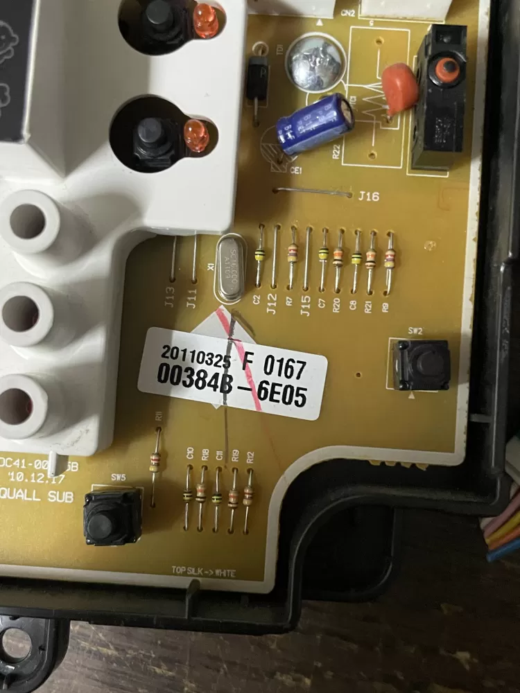 Samsung DC92-00384B AP4579263 Dryer UI Control Board AZ45831 | Wm711