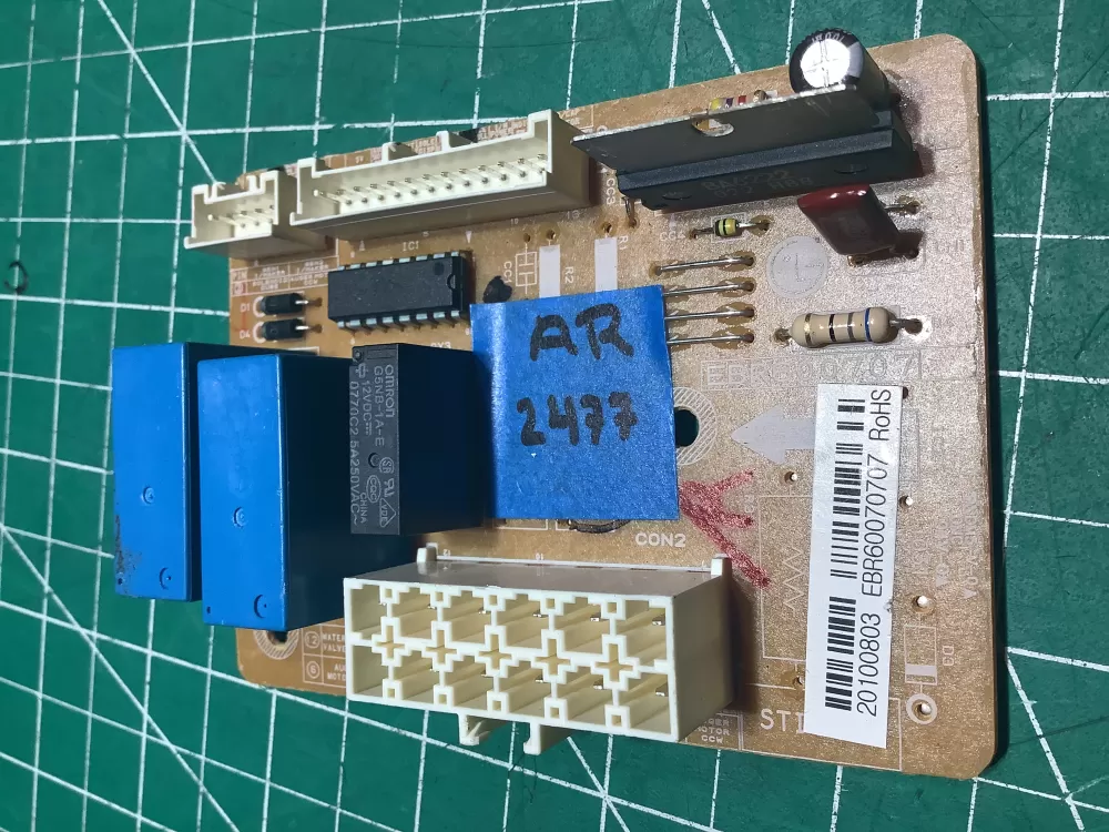 LG EBR60070703 EBR60070707 Refrigerator Power Control Board AZ147240 | AR2477
