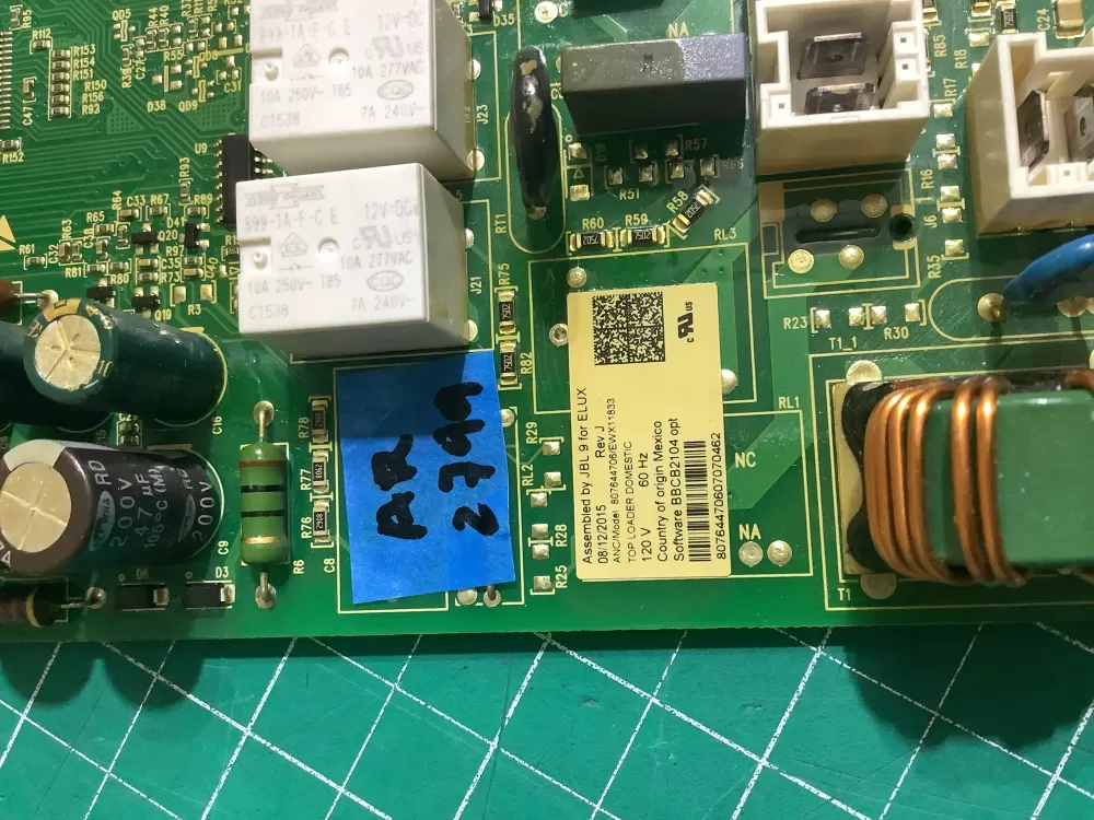 Electrolux 807644706 Washer Washing Machine Control Board AZ215184 | AR2799