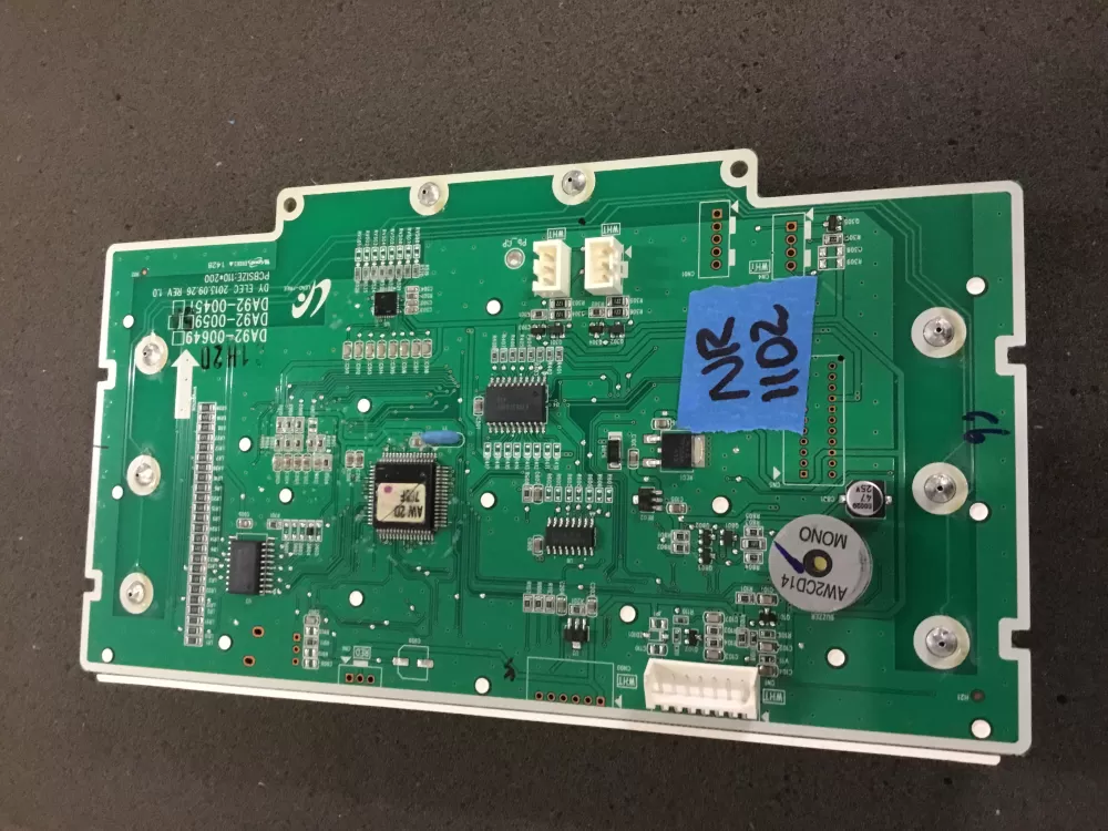 Samsung DA92 00595A Refrigerator Control Board Dispenser AZ89724 | NR1102
