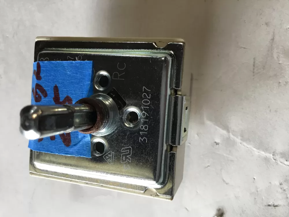 Frigidaire  Kenmore 318191027 903097-9010 318191023 Range Infinite Switch