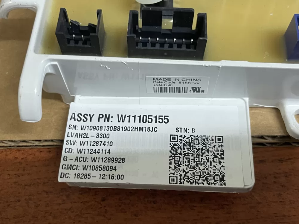 Whirlpool Maytag W11030478 W11105155 Washer Control Board AZ101752 | Wm891