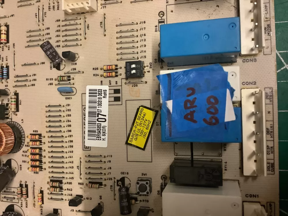 LG Kenmore EBR64585302 EBR64585307 Refrigerator Control Board AZ204767 | ARV600