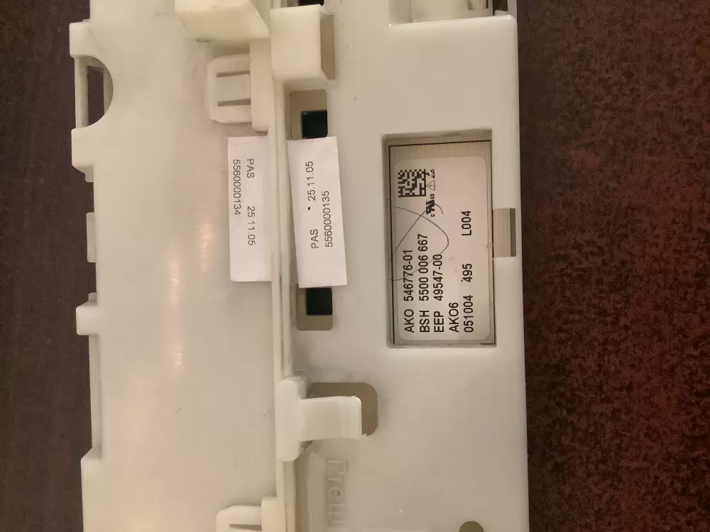 00432218 Bosch Laundry Control Module