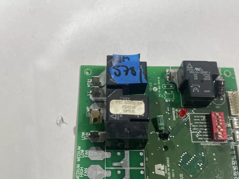 6040338 Applied Comfort Board - General