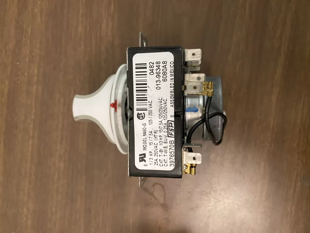 Whirlpool 3976570 PD00003512 3406708 WP3976570 548369 AP6009021 PS11742163 EAP11742163 3976570B KGYS750GT1 KGYS750GZ0 KGYS750GZ1 KGYS750JQ0 KGYS750JQ1 KGYS750JQ2 KGYS750JT0 KGYS750JT1 KGYS750JT2 KGYS750LQ0 Dryer Timer