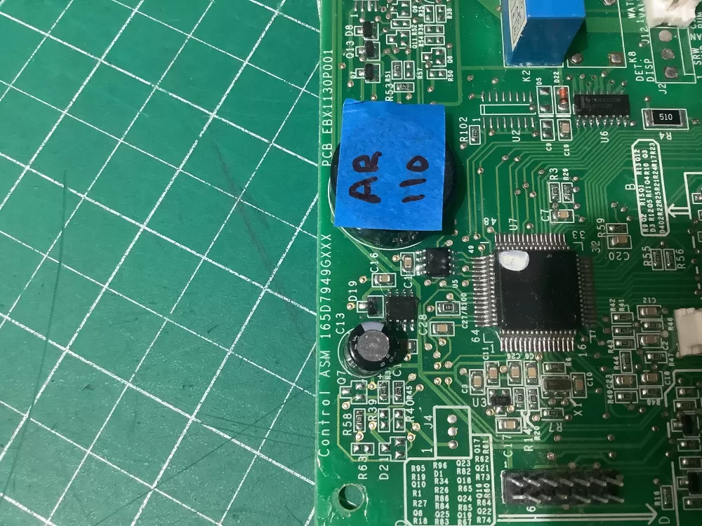 GE dishwasher electronic control board AZ195971 | AR110