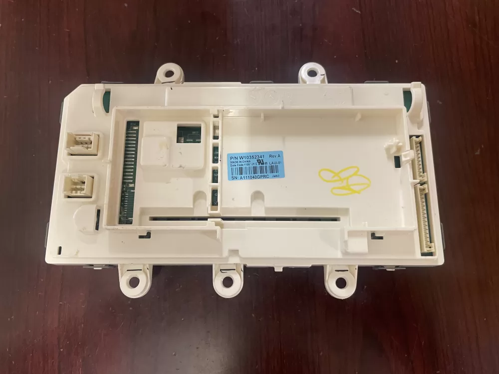 Whirlpool W10352341 Dryer Control Board