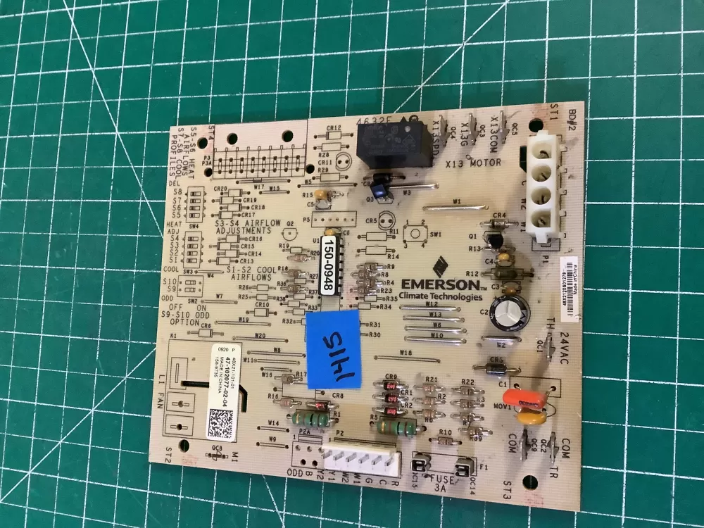Rheem Air Handler Control Board 47-102077-02-04 156-9735 AZ191619 | NR1415