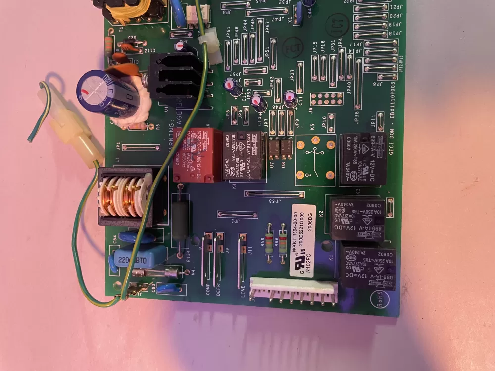 GE 200D6221G009 EBX1110P003 Refrigerator Control Board AZ195357 | KM2751
