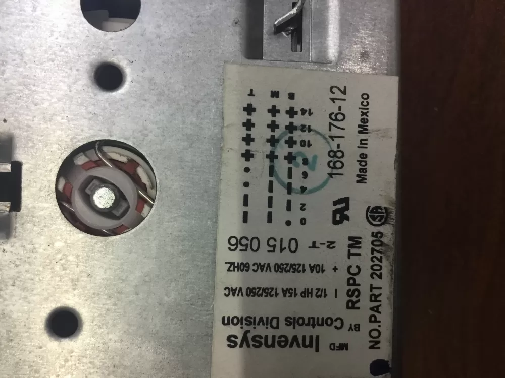 SpeedQueen 202705P 202705 Washer Timer AZ29293 | NR193