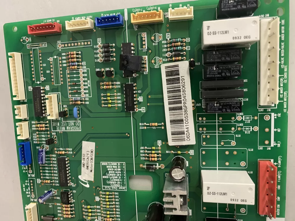 Samsung DA41-00538G DA41-00537A Refrigerator Control Board AZ204571 | BK2138