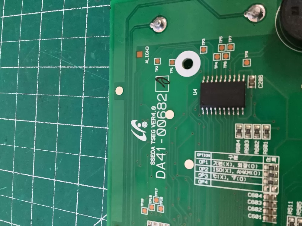 Samsung LG DA41-00682A Refrigerator Dispenser Control Board AZ193847 | NR599