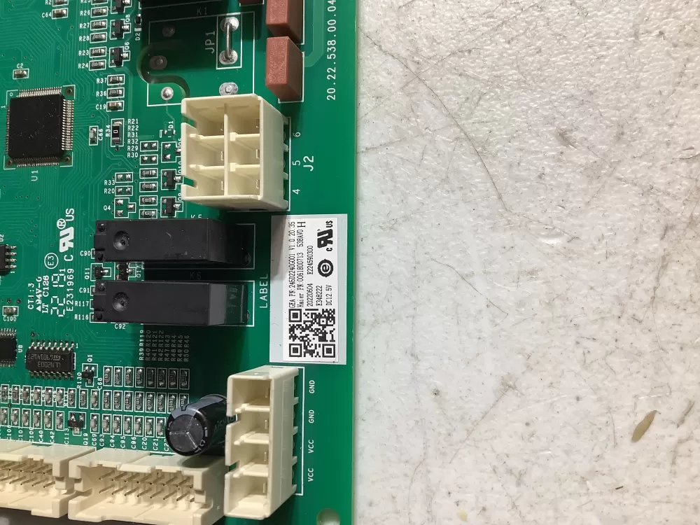 GE 245D2240G001 A093970053 Refrigerator Control Board AZ120701 | BG2217