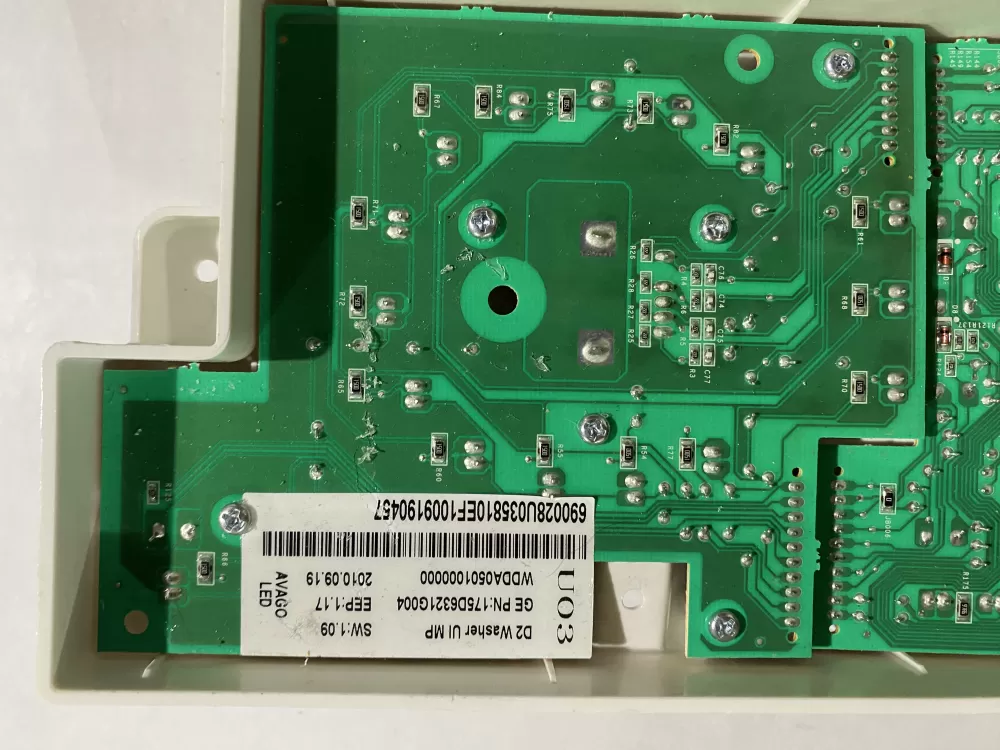 GE 175D6321G004 WH12X10482 Washer Control AZ190640 | BKV873