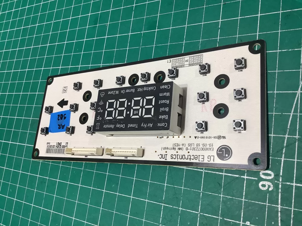LG Ebr89296001 Range Control Board Pcb Display Assembly AZ187986 | AR502