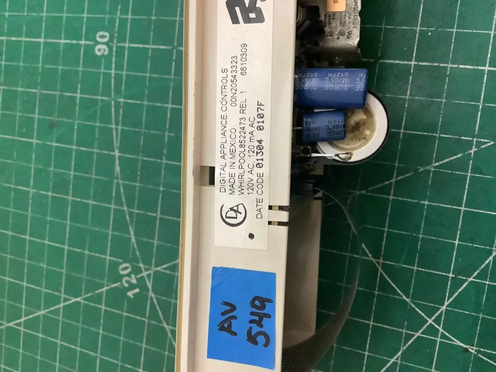 WP6610451 WHIRLPOOL RANGE OVEN CONTROL BOARD AZ218376 | ARV549