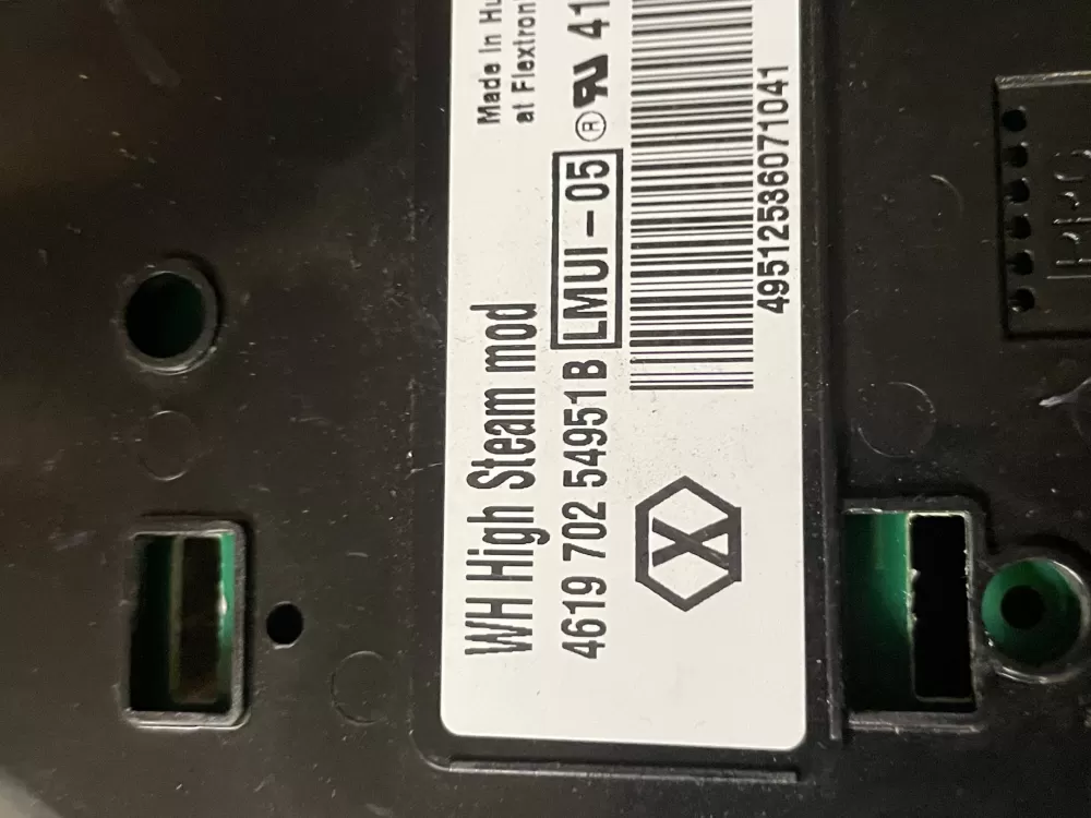 Whirlpool 4619 702 54951B Washer Control Board AZ53084 | Wmv533