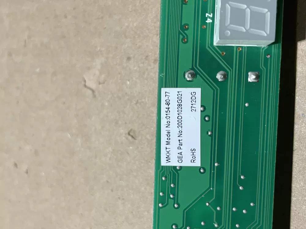 GE 200D1028G021 WR55X11164 Refrigerator Board AZ66329 | Wm660