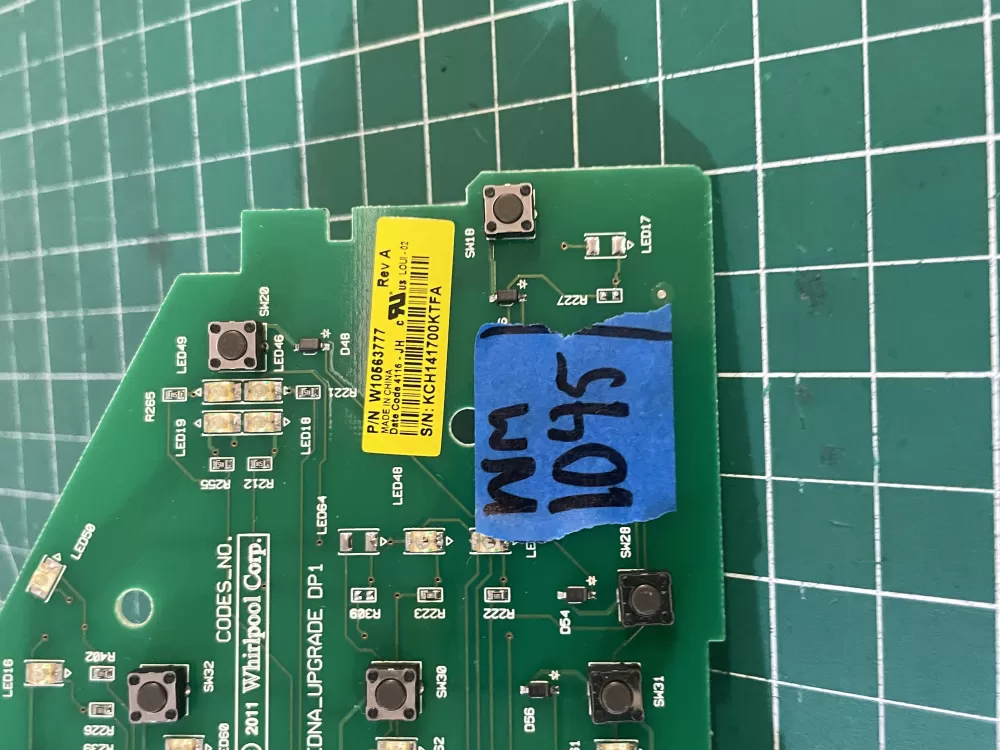 Whirlpool W10563777 Washer Control Board AZ200885 | Wm1045
