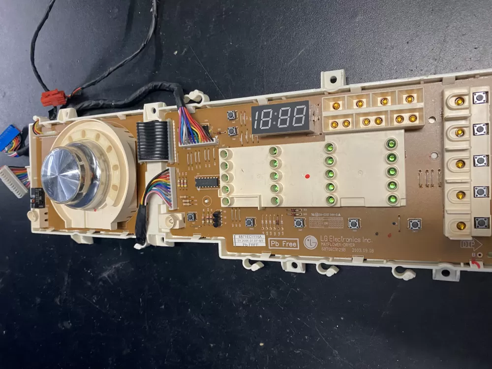 LG 6870EC9129B 6871EC1115A Dryer Control Board