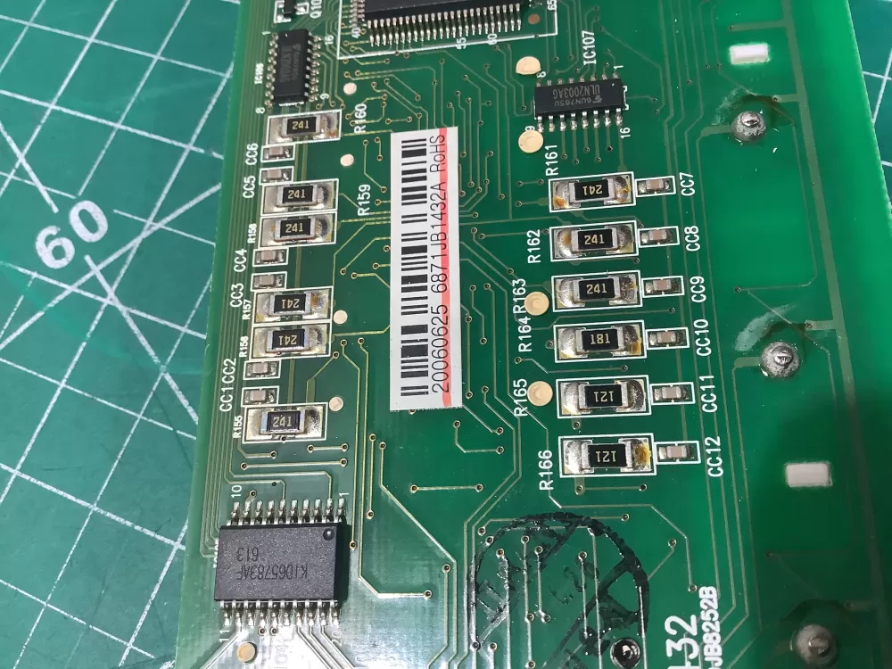 LG Kenmore 6871JB1432A Refrigerator Dispenser Control Board AZ187852 | AR112