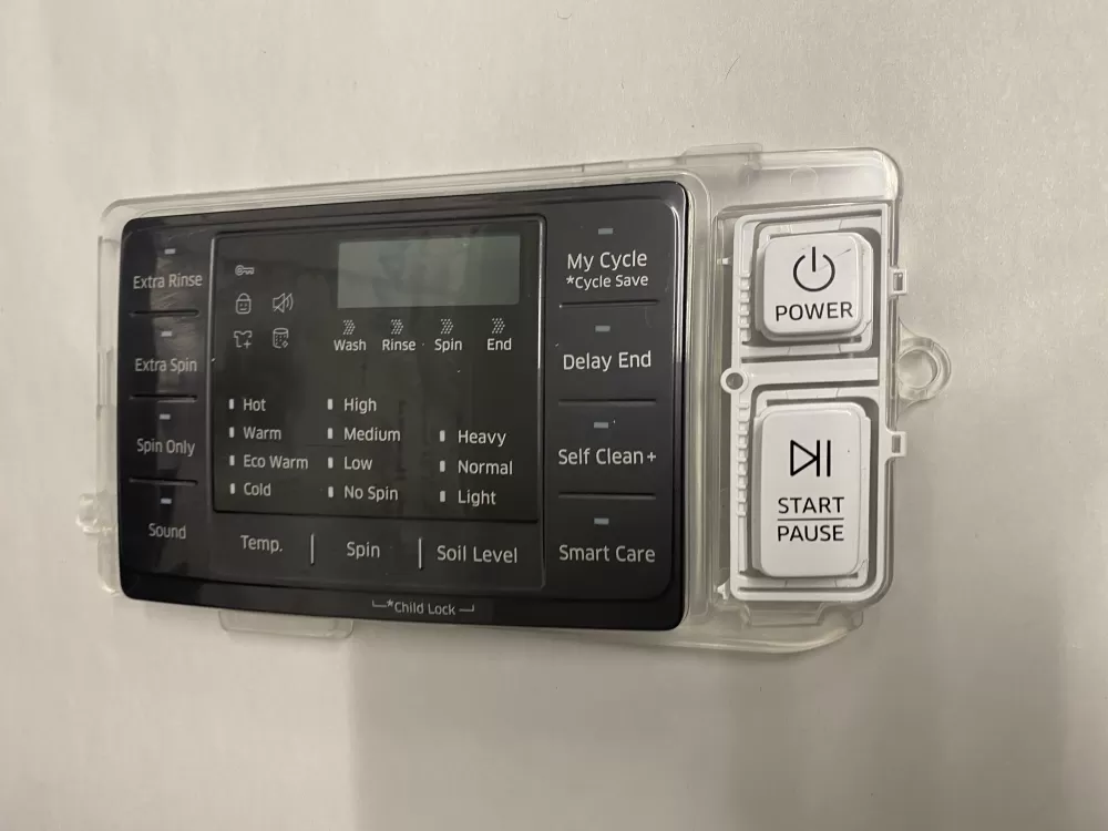 Samsung DC92-01607J  AP6243588  DC94-06643A  DC93-00376D  PS12084833 Dryer UI Control Board