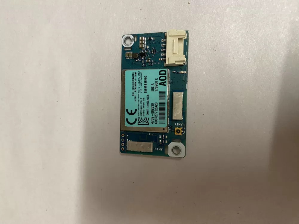Samsung DC92 02046A Washer Control Board Wifi Module AZ210561 | BK1673