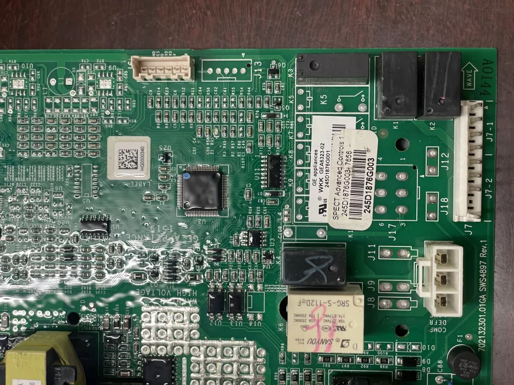 GE 245D1876G001 245D1876G002 Refrigerator Control Board AZ29182 | KM283