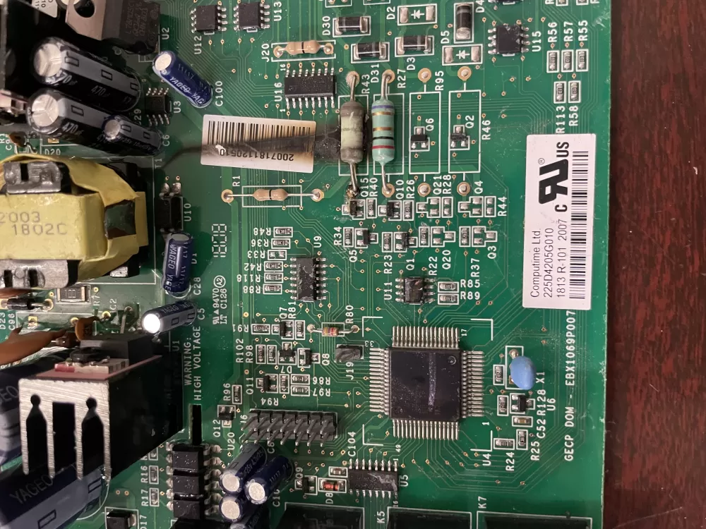 GE 225D4205G010 EBX1069P007 Refrigerator Control Board AZ38856 | KMV325