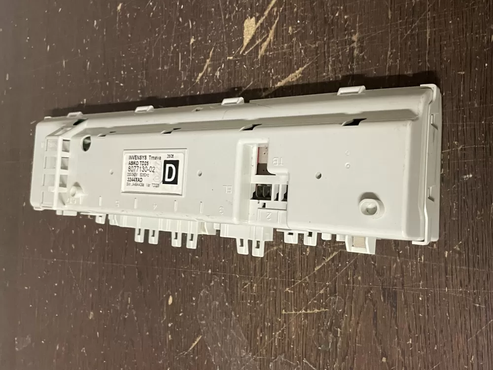 Asko 8077130-02 Main Control Board AZ50854 | Wmv462