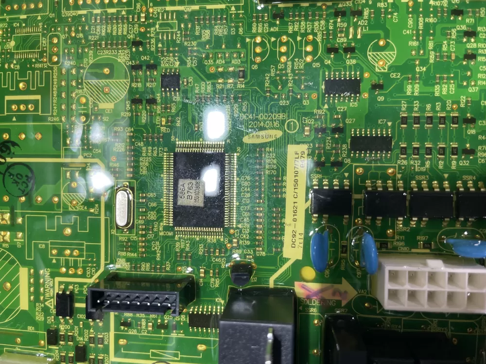 Samsung DC92-01621E Washer Control Board AZ153205 | KMV792