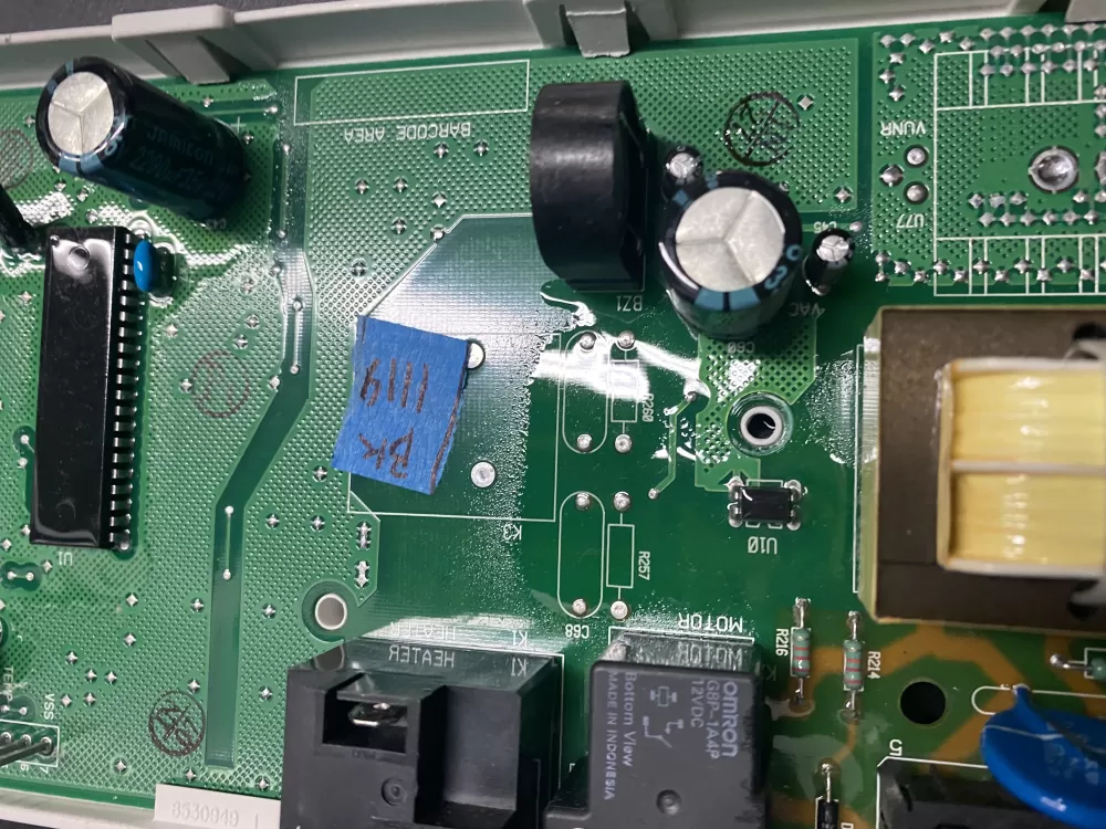 Whirlpool WP8546219 Dryer Control Board AZ17277 | BK1114
