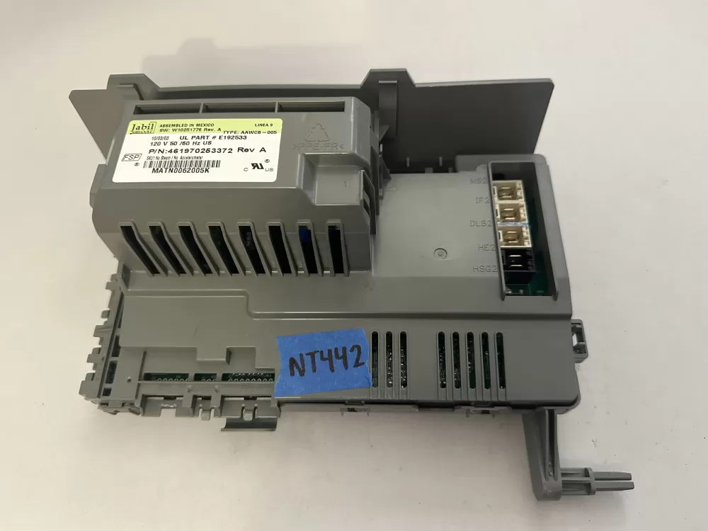 Whirlpool Washer W10251776 461970253372 Control Board AZ1942 | NT442