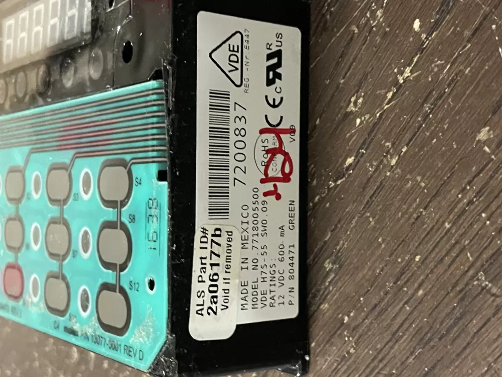 SpeedQueen 804471 Speed Queen Washer Control Board AZ45432 | Wm1770