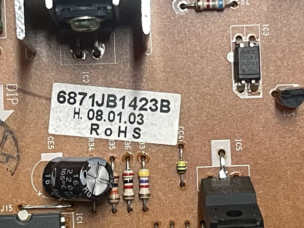 LG Kenmore 6871JB1423B AP4439541 Refrigerator Control Board AZ14396 | 674