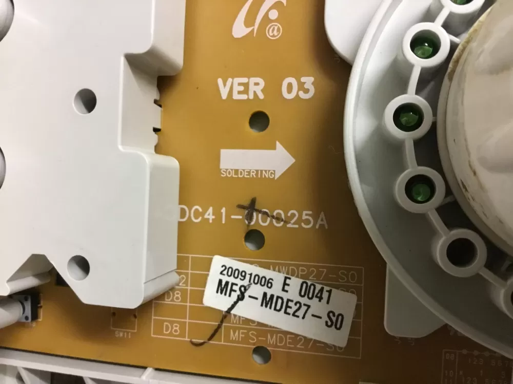 Maytag DC41-00025A DC41-00026A Dryer Control Board UI AZ10239 | NRV308