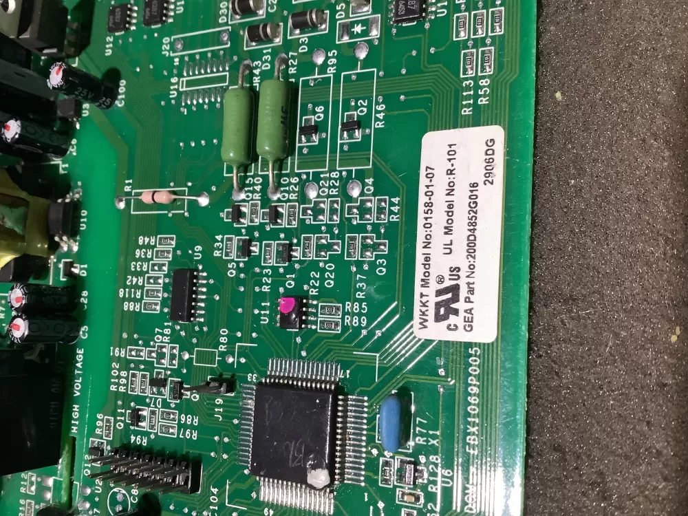 GE WR55X10942 WR55X10942C Refrigerator Control Board AZ124707 | NR2269