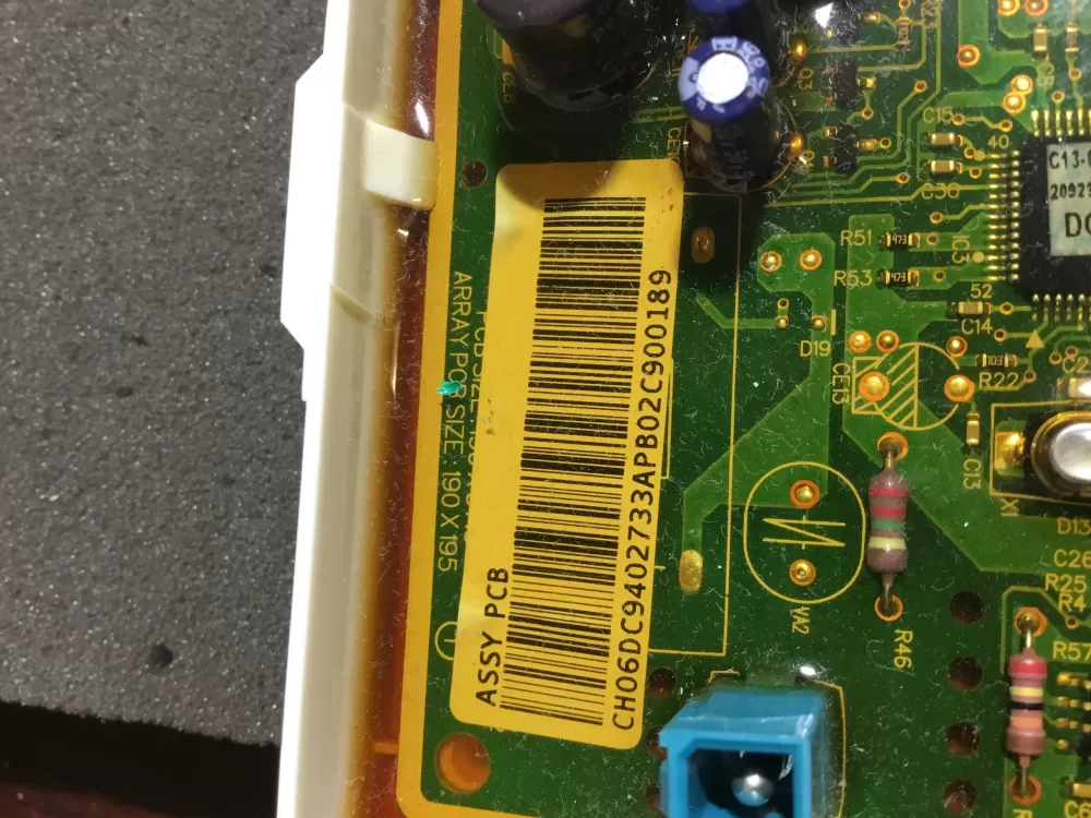 Samsung DC94 02733A Dryer Control Board AZ96257 | NR32
