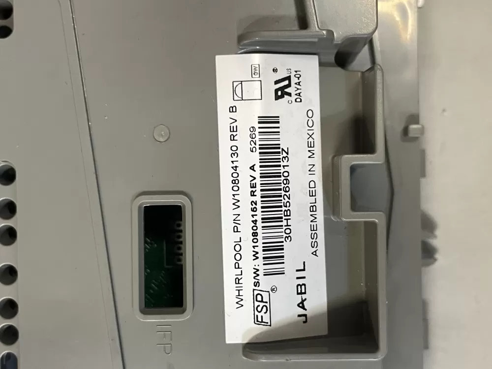 Whirlpool Dishwasher Control Board Part # W10804130 W11025829 AZ214505 | Wm882