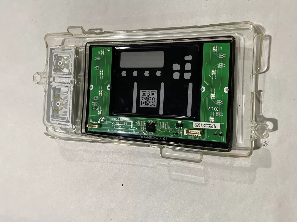 Samsung DC92-01607J DC94-06643A Dryer UI Control Board  AZ149852 | BK2495