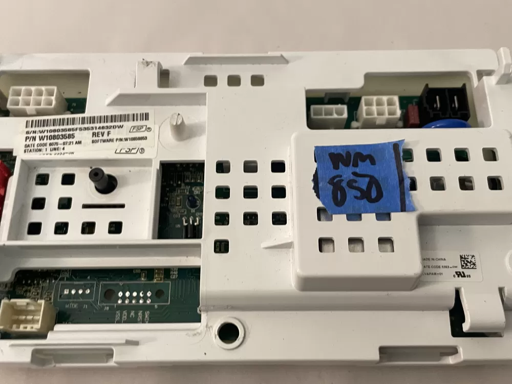 Kenmore W10841366 W10865063 W10915783 Washer Control Board AZ104409 | Wm850