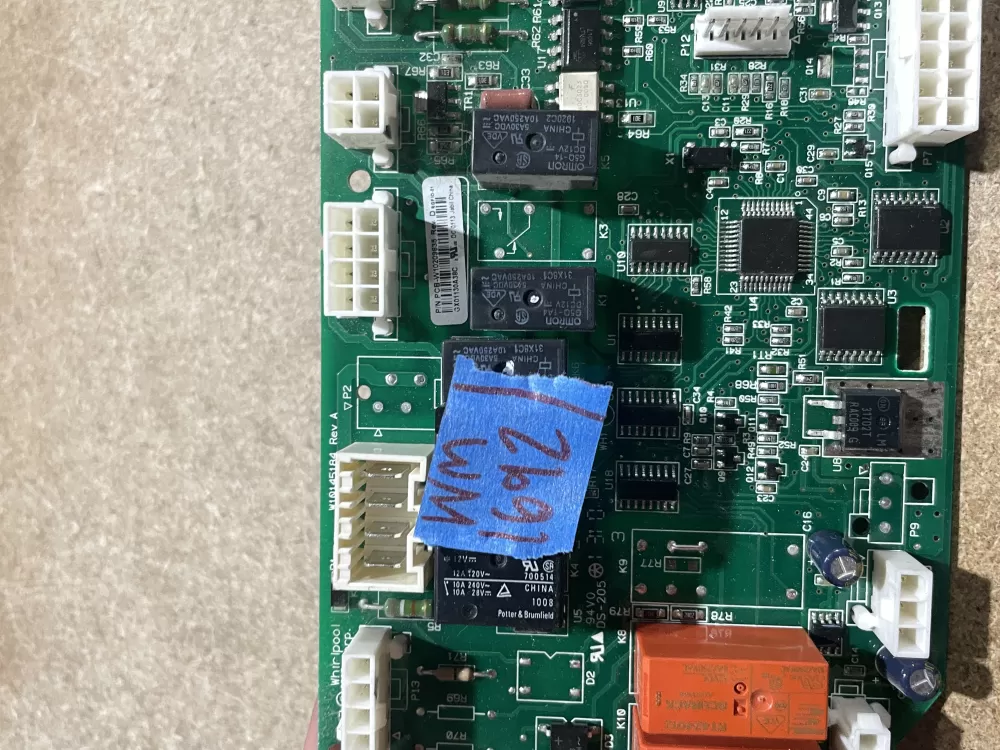 Kenmore WPW10209635 PS11750428 Refrigerator Control Board AZ70099 | Wm1692