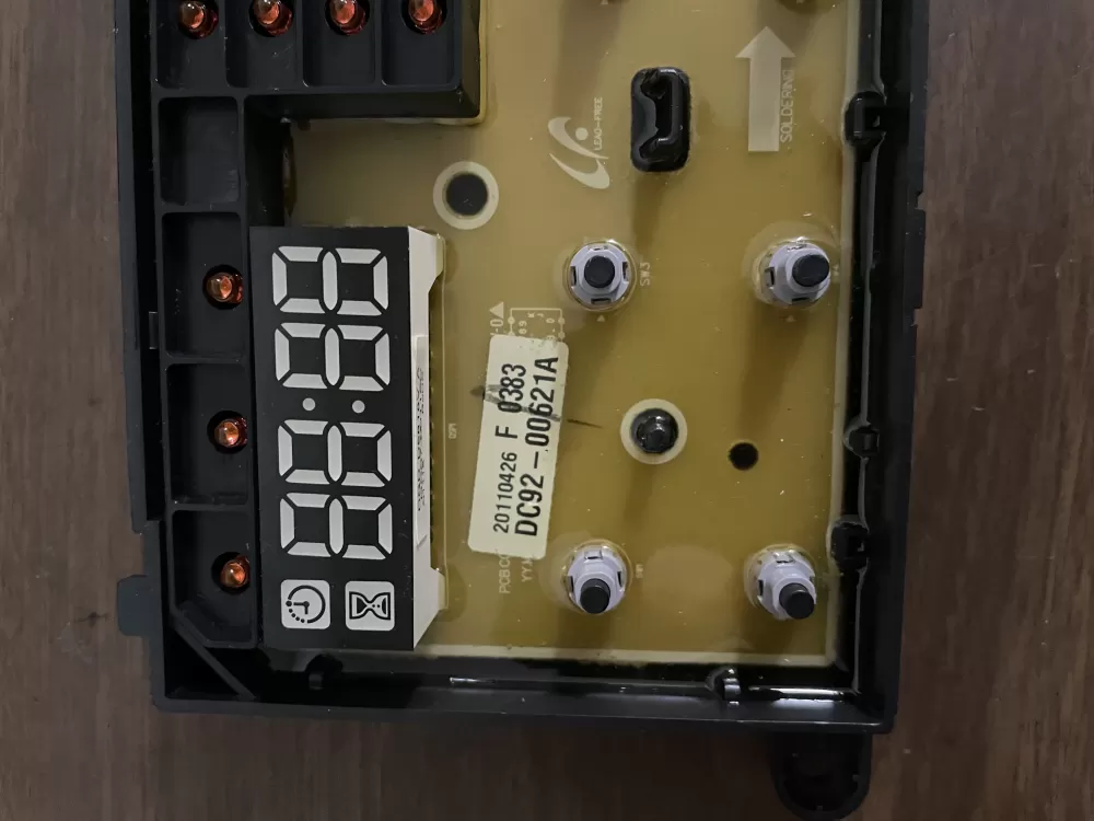 Samsung DC92-00619A DC92-00621A Washer Control Board AZ76170 | KMV621