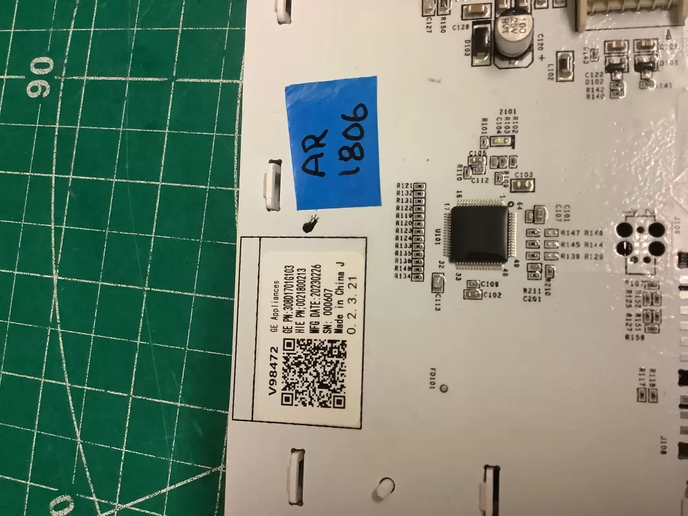GE 308D1701G103 0021800213a Washer Control Board AZ201110 | AR1806