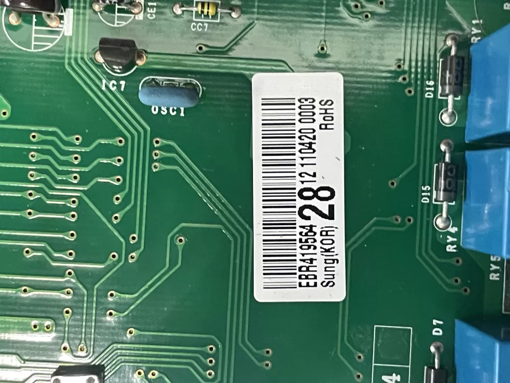 LG EBR41956426 Refrigerator Control Board AZ20420 | WM1099