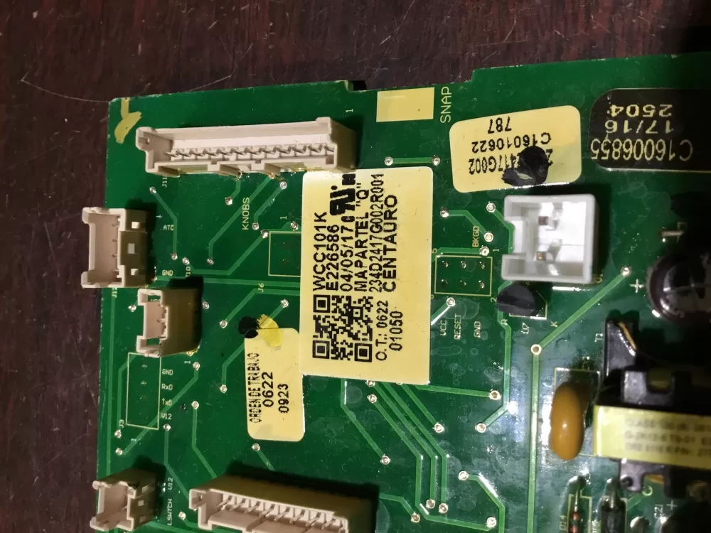 GE Kenmore WH12X20274 E226586 Washer Control Board AZ69483 | NR796